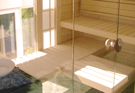So entsteht durch die Montage der Einzelelemente Ihre individuell gestaltete Sauna, Saunahersteller